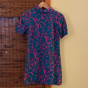 Vintage Psychedelic Mini-Dress